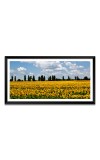 Nature Landscape Floating Frame Scenery Digital Print - 12x24 inch Modern Nature Wall Art for Living Room, Bedroom, Office, Hotels, Drawing Room