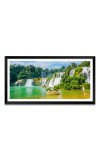 Nature Landscape Floating Frame Scenery Digital Print - 12x24 inch Modern Nature Wall Art for Living Room, Bedroom, Office, Hotels, Drawing Room Nature Landscape Floating Frame Scenery Digital Print - 12x24 inch Modern Nature Wall Art for Living Room, Bedroom, Office, Hotels, Drawing Room