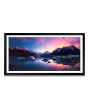 Nature Landscape Floating Frame Scenery Digital Print - 12x24 inch Modern Nature Wall Art for Living Room, Bedroom, Office, Hotels, Drawing Room