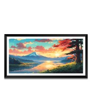 Nature Landscape Floating Frame Scenery Digital Print - 12x24 inch Modern Nature Wall Art for Living Room, Bedroom, Office, Hotels, Drawing Room Nature Landscape Floating Frame Scenery Digital Print - 12x24 inch Modern Nature Wall Art for Living Room, Bedroom, Office, Hotels, Drawing Room