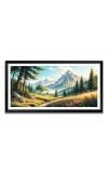 Nature Landscape Floating Frame Scenery Digital Print - 12x24 inch Modern Nature Wall Art for Living Room, Bedroom, Office, Hotels, Drawing Room Nature Landscape Floating Frame Scenery Digital Print - 12x24 inch Modern Nature Wall Art for Living Room, Bedroom, Office, Hotels, Drawing Room