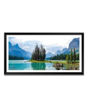 Nature Landscape Floating Frame Scenery Digital Print - 12x24 inch Modern Nature Wall Art for Living Room, Bedroom, Office, Hotels, Drawing Room
