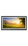 Nature Landscape Floating Frame Scenery Digital Print - 12x24 inch Modern Nature Wall Art for Living Room, Bedroom, Office, Hotels, Drawing Room Nature Landscape Floating Frame Scenery Digital Print - 12x24 inch Modern Nature Wall Art for Living Room, Bedroom, Office, Hotels, Drawing Room