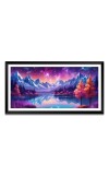 Nature Landscape Floating Frame Scenery Digital Print - 12x24 inch Modern Nature Wall Art for Living Room, Bedroom, Office, Hotels, Drawing Room Nature Landscape Floating Frame Scenery Digital Print - 12x24 inch Modern Nature Wall Art for Living Room, Bedroom, Office, Hotels, Drawing Room