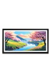 Nature Landscape Floating Frame Scenery Digital Print - 12x24 inch Modern Nature Wall Art for Living Room, Bedroom, Office, Hotels, Drawing Room Nature Landscape Floating Frame Scenery Digital Print - 12x24 inch Modern Nature Wall Art for Living Room, Bedroom, Office, Hotels, Drawing Room