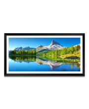 Nature Landscape Floating Frame Scenery Digital Print - 12x24 inch Modern Nature Wall Art for Living Room, Bedroom, Office, Hotels, Drawing Room