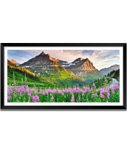 Nature Landscape Floating Frame Scenery Digital Print - 12x24 inch Modern Nature Wall Art for Living Room, Bedroom, Office, Hotels, Drawing Room