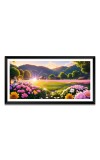Nature Landscape Floating Frame Scenery Digital Print - 12x24 inch Modern Nature Wall Art for Living Room, Bedroom, Office, Hotels, Drawing Room Nature Landscape Floating Frame Scenery Digital Print - 12x24 inch Modern Nature Wall Art for Living Room, Bedroom, Office, Hotels, Drawing Room