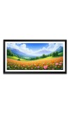 Nature Landscape Floating Frame Scenery Digital Print - 12x24 inch Modern Nature Wall Art for Living Room, Bedroom, Office, Hotels, Drawing Room Nature Landscape Floating Frame Scenery Digital Print - 12x24 inch Modern Nature Wall Art for Living Room, Bedroom, Office, Hotels, Drawing Room