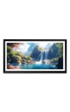 Nature Landscape Floating Frame Scenery Digital Print - 12x24 inch Modern Nature Wall Art for Living Room, Bedroom, Office, Hotels, Drawing Room Nature Landscape Floating Frame Scenery Digital Print - 12x24 inch Modern Nature Wall Art for Living Room, Bedroom, Office, Hotels, Drawing Room