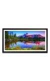 Nature Landscape Floating Frame Scenery Digital Print - 12x24 inch Modern Nature Wall Art for Living Room, Bedroom, Office, Hotels, Drawing Room Nature Landscape Floating Frame Scenery Digital Print - 12x24 inch Modern Nature Wall Art for Living Room, Bedroom, Office, Hotels, Drawing Room