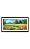 Nature Landscape Floating Frame Scenery Digital Print - 12x24 inch Modern Nature Wall Art for Living Room, Bedroom, Office, Hotels, Drawing Room Nature Landscape Floating Frame Scenery Digital Print - 12x24 inch Modern Nature Wall Art for Living Room, Bedroom, Office, Hotels, Drawing Room