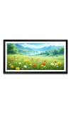 Nature Landscape Floating Frame Scenery Digital Print - 12x24 inch Modern Nature Wall Art for Living Room, Bedroom, Office, Hotels, Drawing Room Nature Landscape Floating Frame Scenery Digital Print - 12x24 inch Modern Nature Wall Art for Living Room, Bedroom, Office, Hotels, Drawing Room