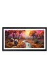 Nature Landscape Floating Frame Scenery Digital Print - 12x24 inch Modern Nature Wall Art for Living Room, Bedroom, Office, Hotels, Drawing Room Nature Landscape Floating Frame Scenery Digital Print - 12x24 inch Modern Nature Wall Art for Living Room, Bedroom, Office, Hotels, Drawing Room