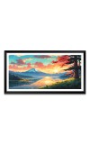 Nature Landscape Floating Frame Scenery Digital Print - 12x24 inch Modern Nature Wall Art for Living Room, Bedroom, Office, Hotels, Drawing Room Nature Landscape Floating Frame Scenery Digital Print - 12x24 inch Modern Nature Wall Art for Living Room, Bedroom, Office, Hotels, Drawing Room