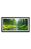 Nature Landscape Floating Frame Scenery Digital Print - 12x24 inch Modern Nature Wall Art for Living Room, Bedroom, Office, Hotels, Drawing Room Nature Landscape Floating Frame Scenery Digital Print - 12x24 inch Modern Nature Wall Art for Living Room, Bedroom, Office, Hotels, Drawing Room