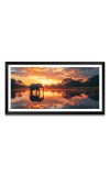 Nature Landscape Floating Frame Scenery Digital Print - 12x24 inch Modern Nature Wall Art for Living Room, Bedroom, Office, Hotels, Drawing Room Nature Landscape Floating Frame Scenery Digital Print - 12x24 inch Modern Nature Wall Art for Living Room, Bedroom, Office, Hotels, Drawing Room