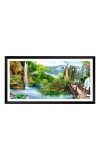 Nature Landscape Floating Frame Scenery Digital Print - 12x24 inch Modern Nature Wall Art for Living Room, Bedroom, Office, Hotels, Drawing Room Nature Landscape Floating Frame Scenery Digital Print - 12x24 inch Modern Nature Wall Art for Living Room, Bedroom, Office, Hotels, Drawing Room