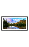 Nature Landscape Floating Frame Scenery Digital Print - 12x24 inch Modern Nature Wall Art for Living Room, Bedroom, Office, Hotels, Drawing Room