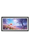 Nature Landscape Floating Frame Scenery Digital Print - 12x24 inch Modern Nature Wall Art for Living Room, Bedroom, Office, Hotels, Drawing Room Nature Landscape Floating Frame Scenery Digital Print - 12x24 inch Modern Nature Wall Art for Living Room, Bedroom, Office, Hotels, Drawing Room