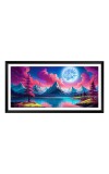 Nature Landscape Floating Frame Scenery Digital Print - 12x24 inch Modern Nature Wall Art for Living Room, Bedroom, Office, Hotels, Drawing Room Nature Landscape Floating Frame Scenery Digital Print - 12x24 inch Modern Nature Wall Art for Living Room, Bedroom, Office, Hotels, Drawing Room