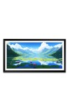 Nature Landscape Floating Frame Scenery Digital Print - 12x24 inch Modern Nature Wall Art for Living Room, Bedroom, Office, Hotels, Drawing Room Nature Landscape Floating Frame Scenery Digital Print - 12x24 inch Modern Nature Wall Art for Living Room, Bedroom, Office, Hotels, Drawing Room
