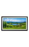 Nature Landscape Floating Frame Scenery Digital Print - 12x24 inch Modern Nature Wall Art for Living Room, Bedroom, Office, Hotels, Drawing Room Nature Landscape Floating Frame Scenery Digital Print - 12x24 inch Modern Nature Wall Art for Living Room, Bedroom, Office, Hotels, Drawing Room