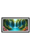Nature Landscape Floating Frame Scenery Digital Print - 12x24 inch Modern Nature Wall Art for Living Room, Bedroom, Office, Hotels, Drawing Room Nature Landscape Floating Frame Scenery Digital Print - 12x24 inch Modern Nature Wall Art for Living Room, Bedroom, Office, Hotels, Drawing Room