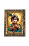 Lord Little Krishna Digital Print Photo 6.7x8.7 inches (I24) - Vibrant Religious Wall Art for Home or Office Decor. Lord Little Krishna Digital Print Photo 6.7x8.7 inches (I24) - Vibrant Religious Wall Art for Home or Office Decor.