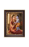 Yashoda Maiya And Gopal Krishna Digital Print Photo 6.7x8.7 inches (I24) - Vibrant Religious Wall Art for Home or Office Decor. Yashoda Maiya And Gopal Krishna Digital Print Photo 6.7x8.7 inches (I24) - Vibrant Religious Wall Art for Home or Office Decor.