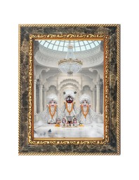 Lord Jagannath Digital Print Photo 6.7x8.7 inches  (I24) - Vibrant Religious Wall Art for Home or Office Decor.
