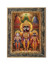  Jai Jagannath Digital Print Photo 6.7x8.7 inches  (I24) - Vibrant Religious Wall Art for Home or Office Decor.