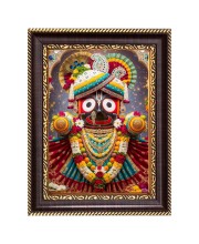 Lord jagannath Digital Print Photo 6.7x8.7 inches  (I24) - Vibrant Religious Wall Art for Home or Office Decor.