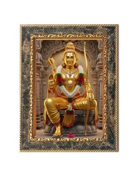 Jai Shree Ram Digital Print Photo 6.7x8.7 inches  (I24) - Vibrant Religious Wall Art for Home or Office Decor.