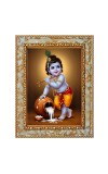 Lord Baby Krishna Digital Print Photo 6.7x8.7 inches (I24) - Vibrant Religious Wall Art for Home or Office Decor. Lord Baby Krishna Digital Print Photo 6.7x8.7 inches (I24) - Vibrant Religious Wall Art for Home or Office Decor.