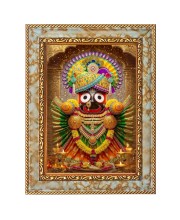 Lord Jagannath Digital Print Photo 6.7x8.7 inches  (I24) - Vibrant Religious Wall Art for Home or Office Decor.