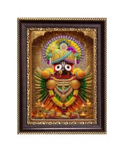 Lord Jagannath Digital Print Photo 6.7x8.7 inches  (I24) - Vibrant Religious Wall Art for Home or Office Decor.