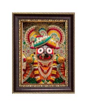 Jai Jagannath Digital Print Photo 6.7x8.7 inches  (I24) - Vibrant Religious Wall Art for Home or Office Decor.