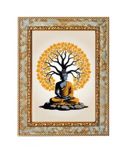 Lord  Buddha Digital Print Photo 6.7x8.7 inches  (I24) - Vibrant Religious Wall Art for Home or Office Decor.