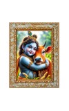Little Krishna Digital Print Photo 6.7x8.7 inches (I24) - Vibrant Religious Wall Art for Home or Office Decor. Little Krishna Digital Print Photo 6.7x8.7 inches (I24) - Vibrant Religious Wall Art for Home or Office Decor.