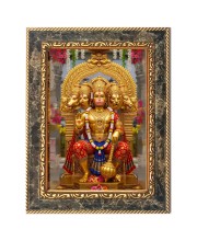 Jai Bajrang bali Digital Print Photo 6.7x8.7 inches  (I24) - Vibrant Religious Wall Art for Home or Office Decor.
