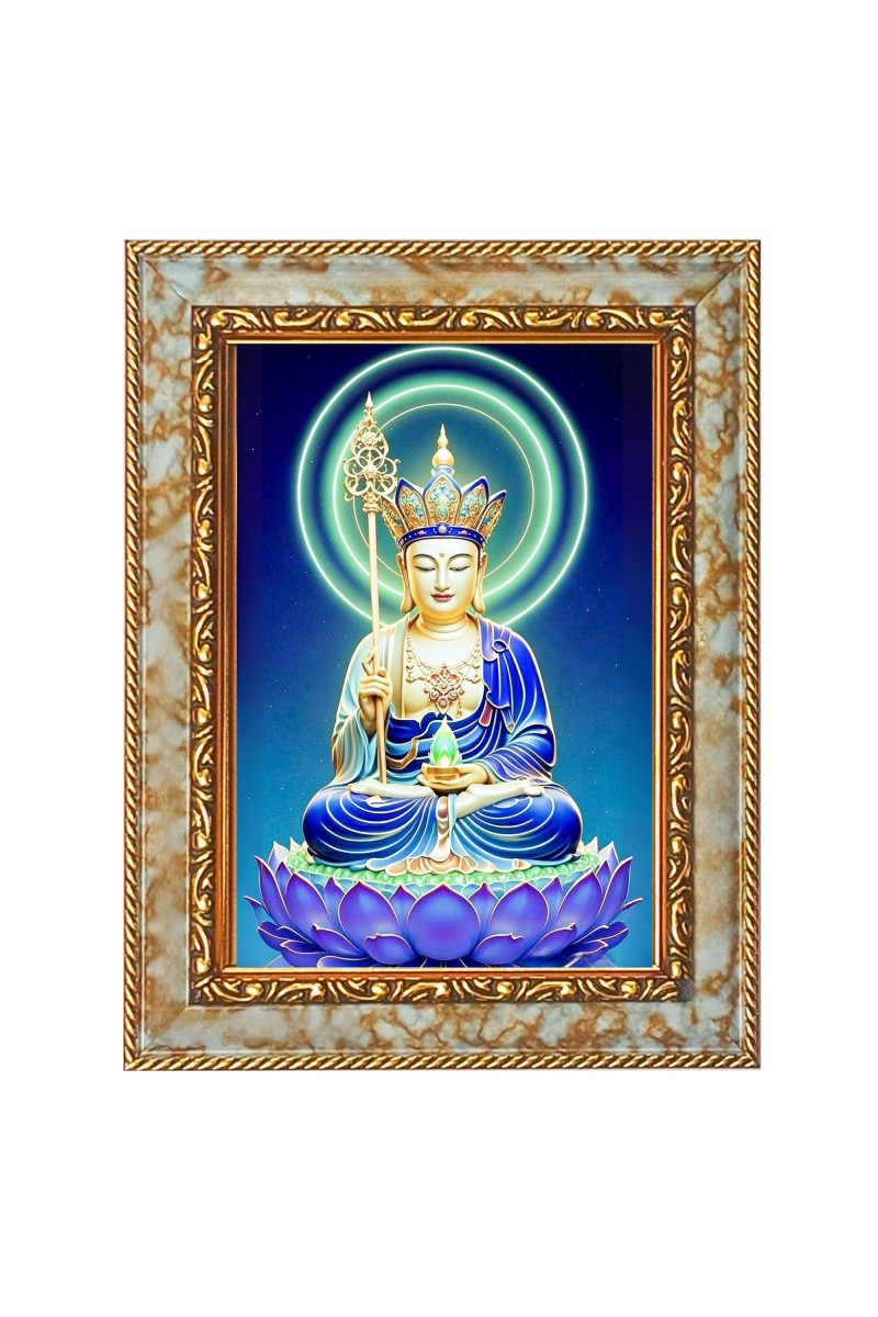 Buddhism Digital Print Photo 6.7x8.7 inches  (I24) - Vibrant Religious Wall Art for Home or Office Decor.