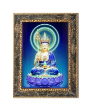 Buddhism Digital Print Photo 6.7x8.7 inches  (I24) - Vibrant Religious Wall Art for Home or Office Decor.