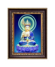 Buddhism Digital Print Photo 6.7x8.7 inches  (I24) - Vibrant Religious Wall Art for Home or Office Decor.