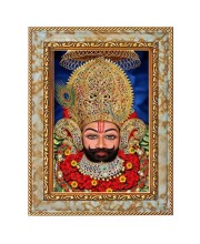 Shree Khatu Shyam Ji Digital Print Photo 6.7x8.7 inches  (I24) - Vibrant Religious Wall Art for Home or Office Decor.