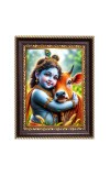 Little Krishna Digital Print Photo 6.7x8.7 inches (I24) - Vibrant Religious Wall Art for Home or Office Decor. Little Krishna Digital Print Photo 6.7x8.7 inches (I24) - Vibrant Religious Wall Art for Home or Office Decor.