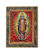 Jai Maa Kali Digital Print Photo 6.7x8.7 inches  (I24) - Vibrant Religious Wall Art for Home or Office Decor.
