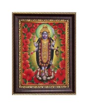 Jai Maa Kali Digital Print Photo 6.7x8.7 inches  (I24) - Vibrant Religious Wall Art for Home or Office Decor.