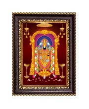 Tirupati Balaji Digital Print Photo 6.7x8.7 inches  (I24) - Vibrant Religious Wall Art for Home or Office Decor.