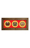 Maa kaali, manasha, annapurna Photo Frame - 8x14 Inch Brown Wooden Frame | Hindu Gods Wall Decor for Home & Office Maa kaali, manasha, annapurna Photo Frame - 8x14 Inch Brown Wooden Frame | Hindu Gods Wall Decor for Home & Office
